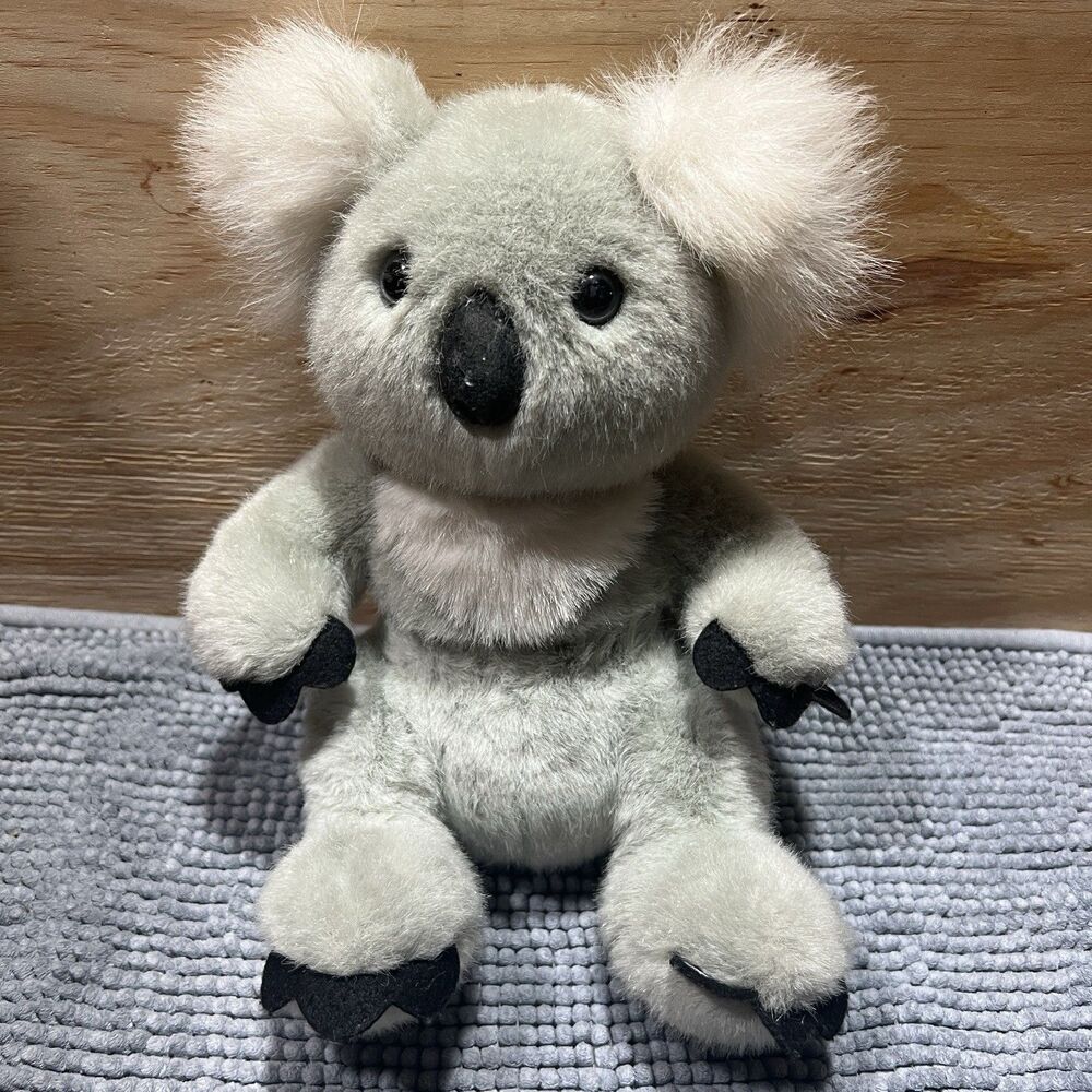 Build-A-Bear Workshop Kuddly Koala Plush Retired 2001 Grey 11” Rare BABW VTG